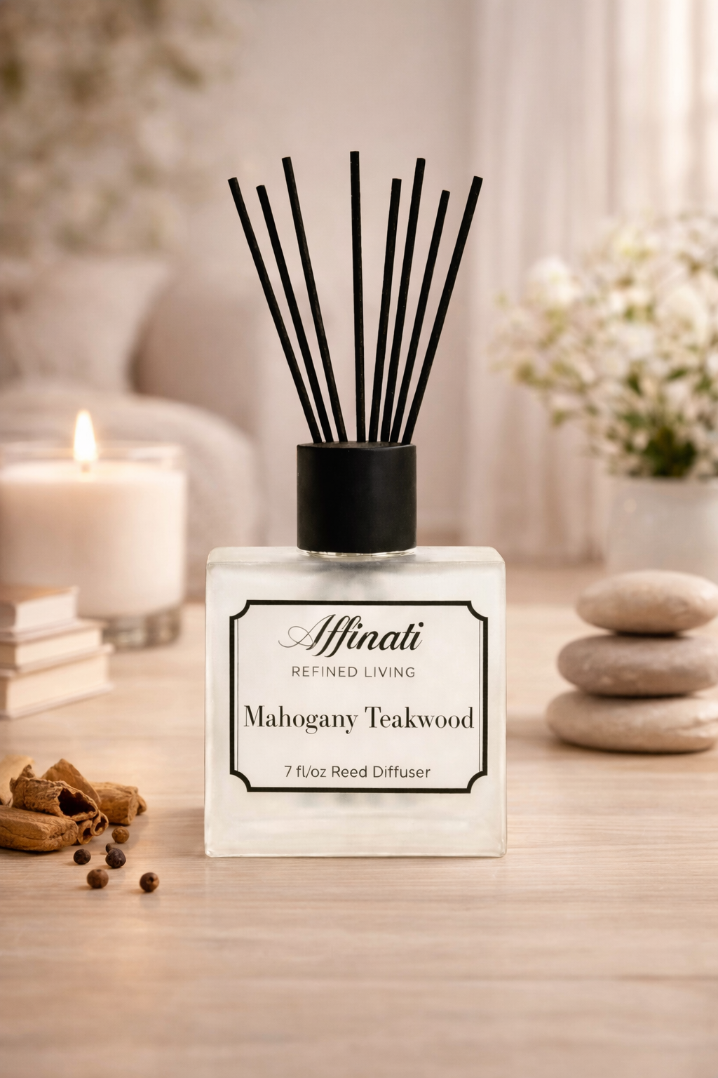 Mahogany Teakwood Reed Diffuser