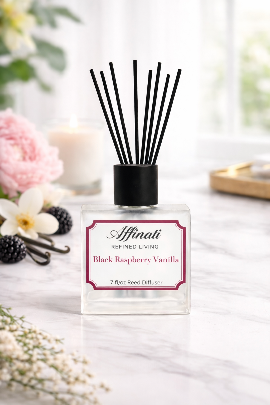 Black Raspberry Vanilla Reed Diffuser
