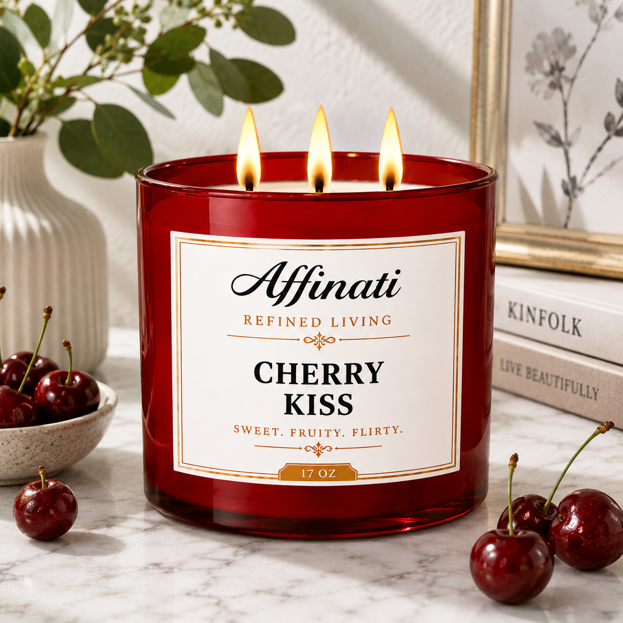 Cherry Kiss 3-Wick Candle