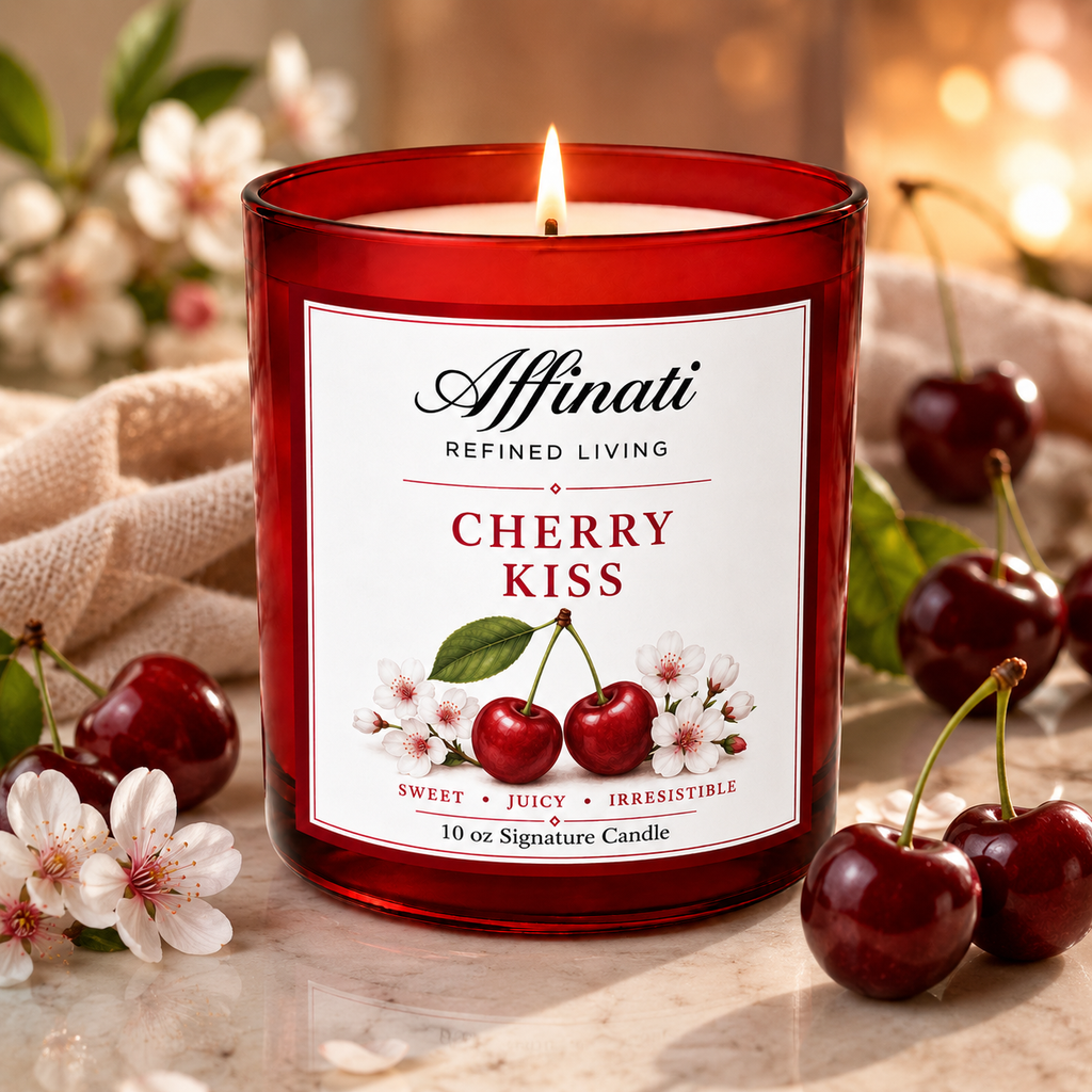 Cherry Kiss Signature Candle