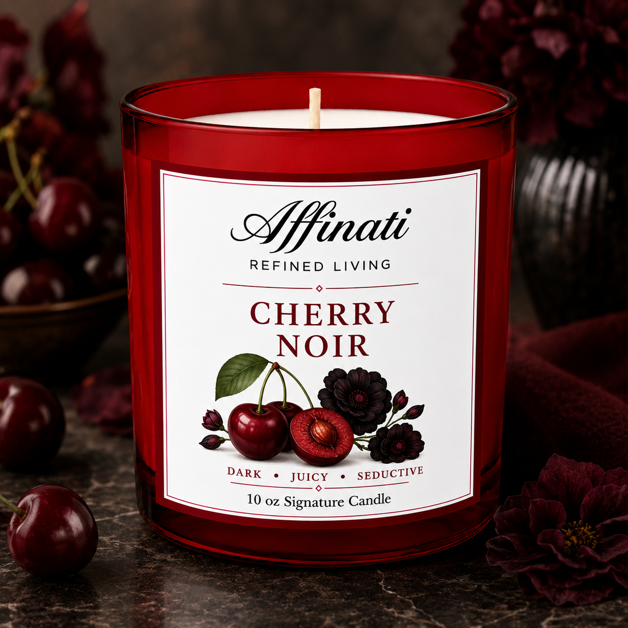 Cherry Noir Signature Candle