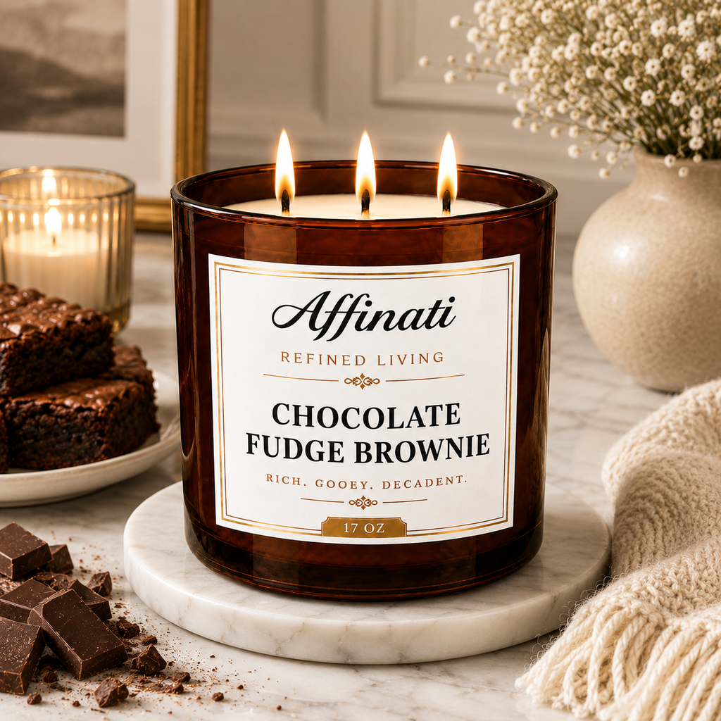 Chocolate Fudge Brownie 3-Wick Candle