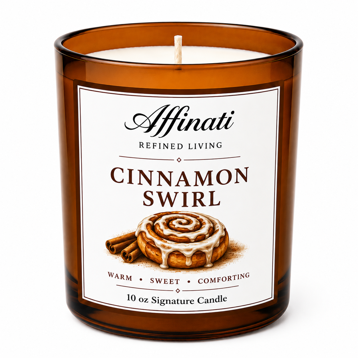 Cinnamon Swirl Signature Candle