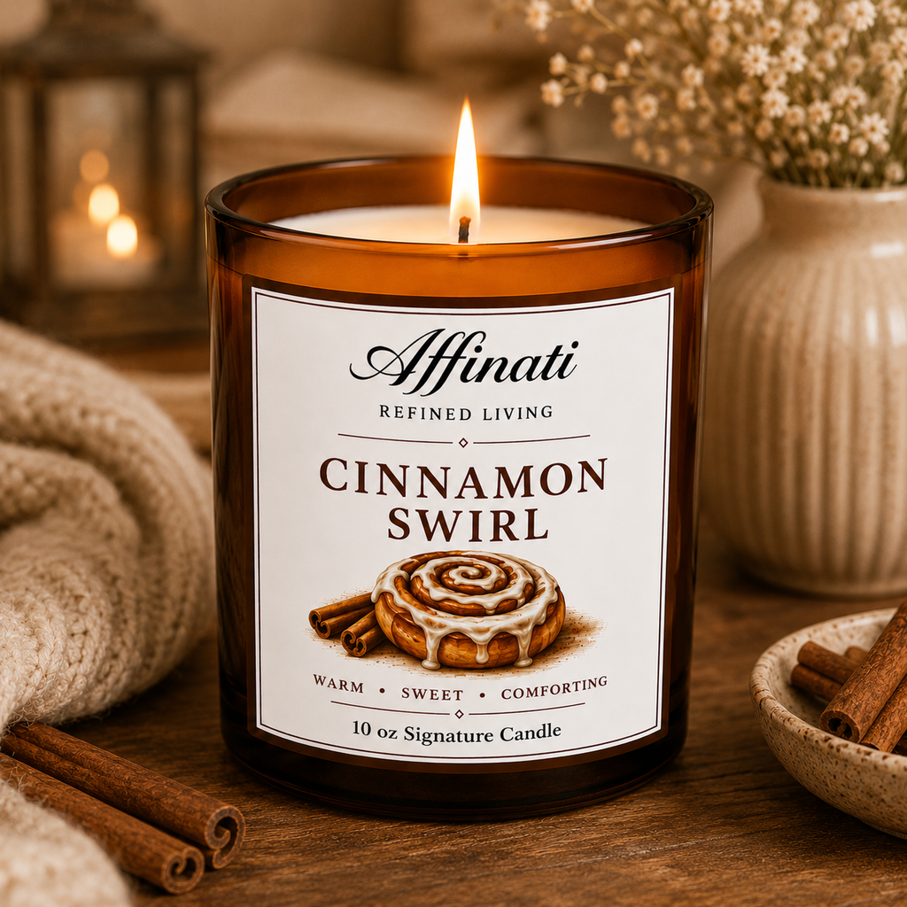 Cinnamon Swirl Signature Candle