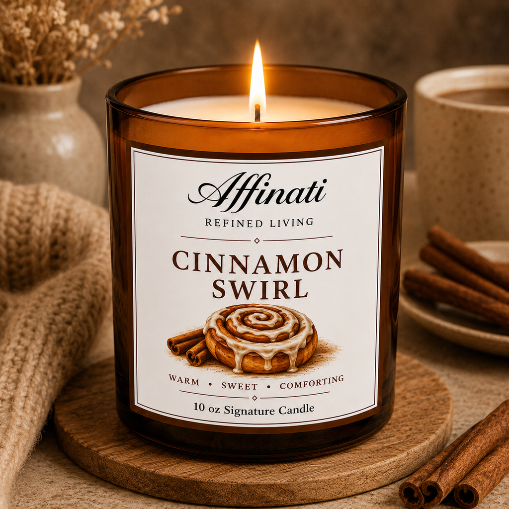 Cinnamon Swirl Signature Candle