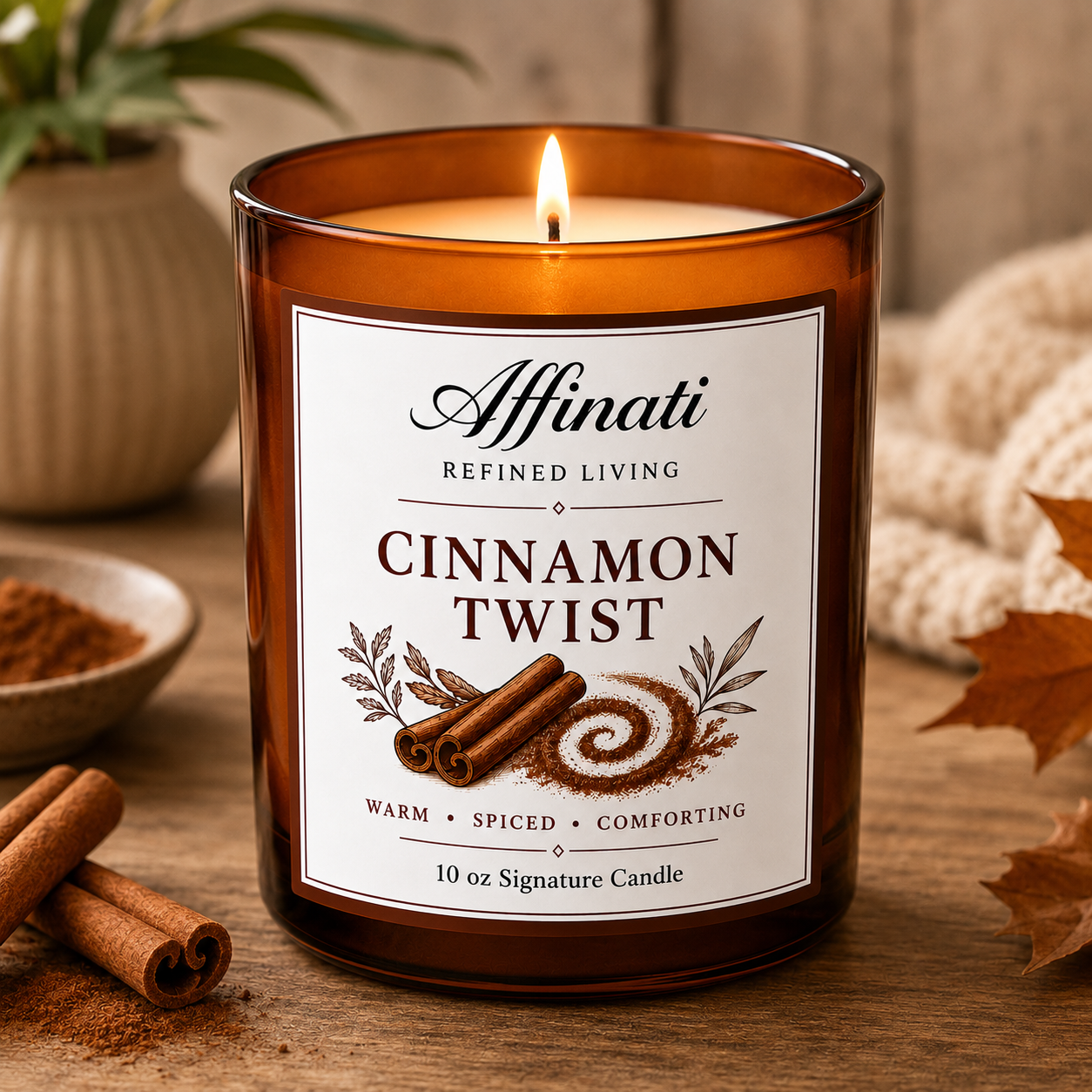 Cinnamon Twist Signature Candle
