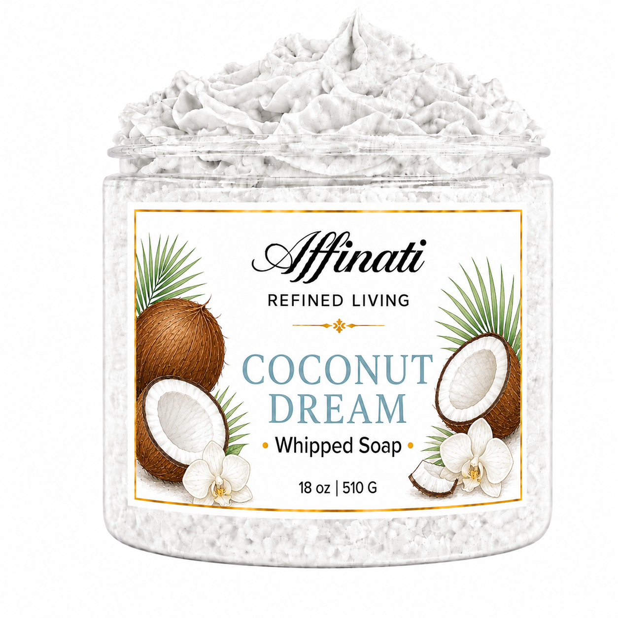 Coconut Dream Whipped Soap - 20 oz