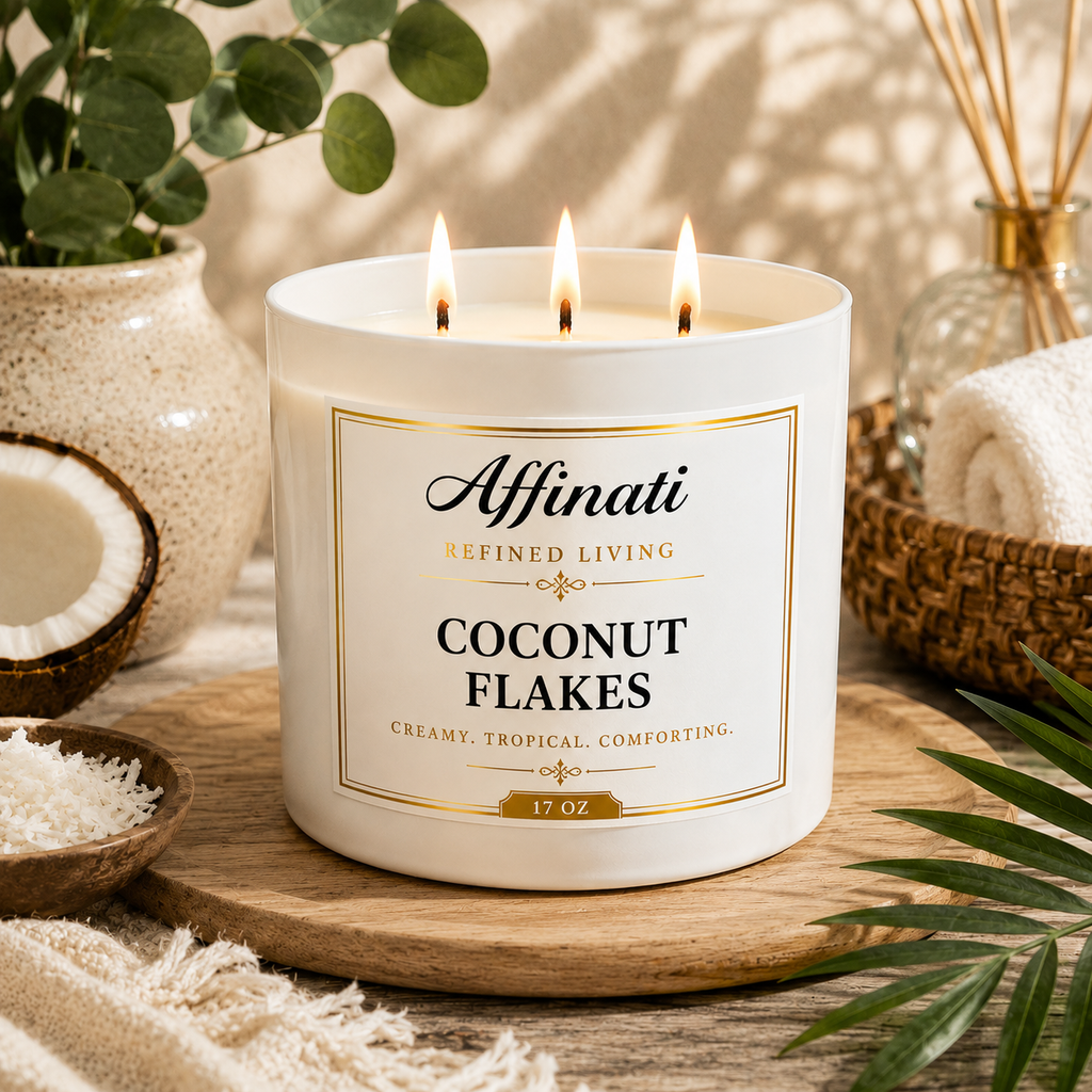 Coconut Flakes 3-Wick Candle
