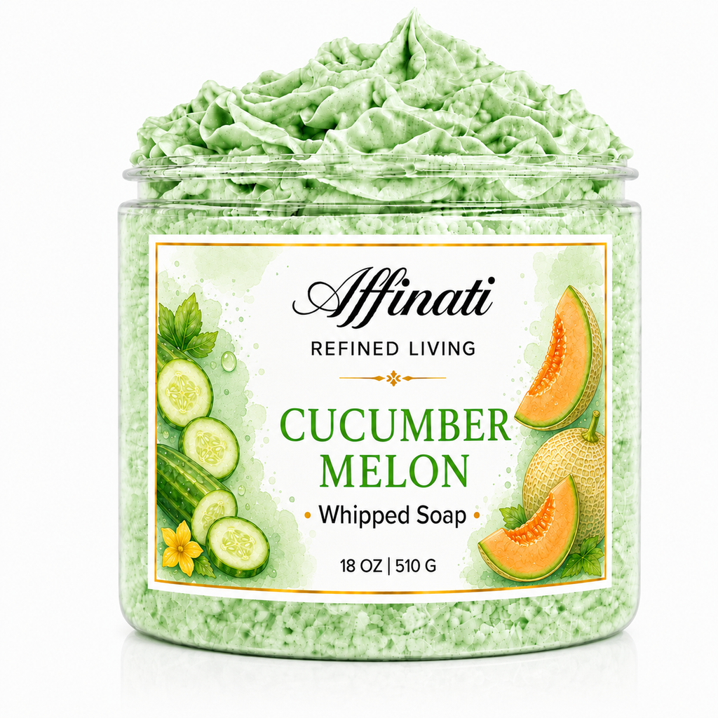 Cucumber Melon Whipped Soap