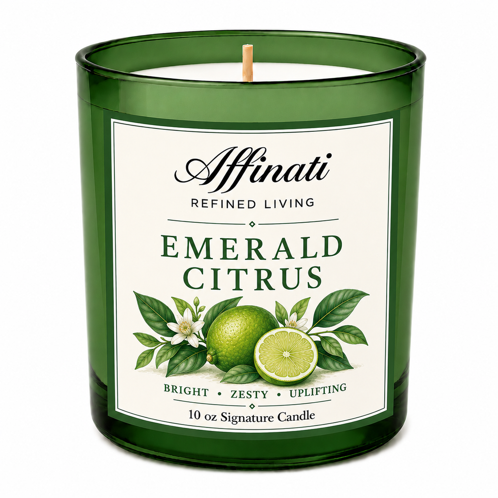 Emerald Citrus Signature Candle