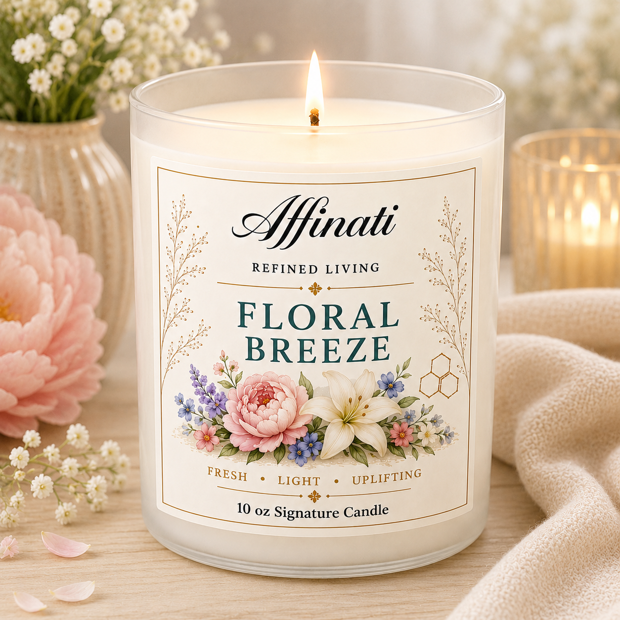 Floral Breeze Signature Candle