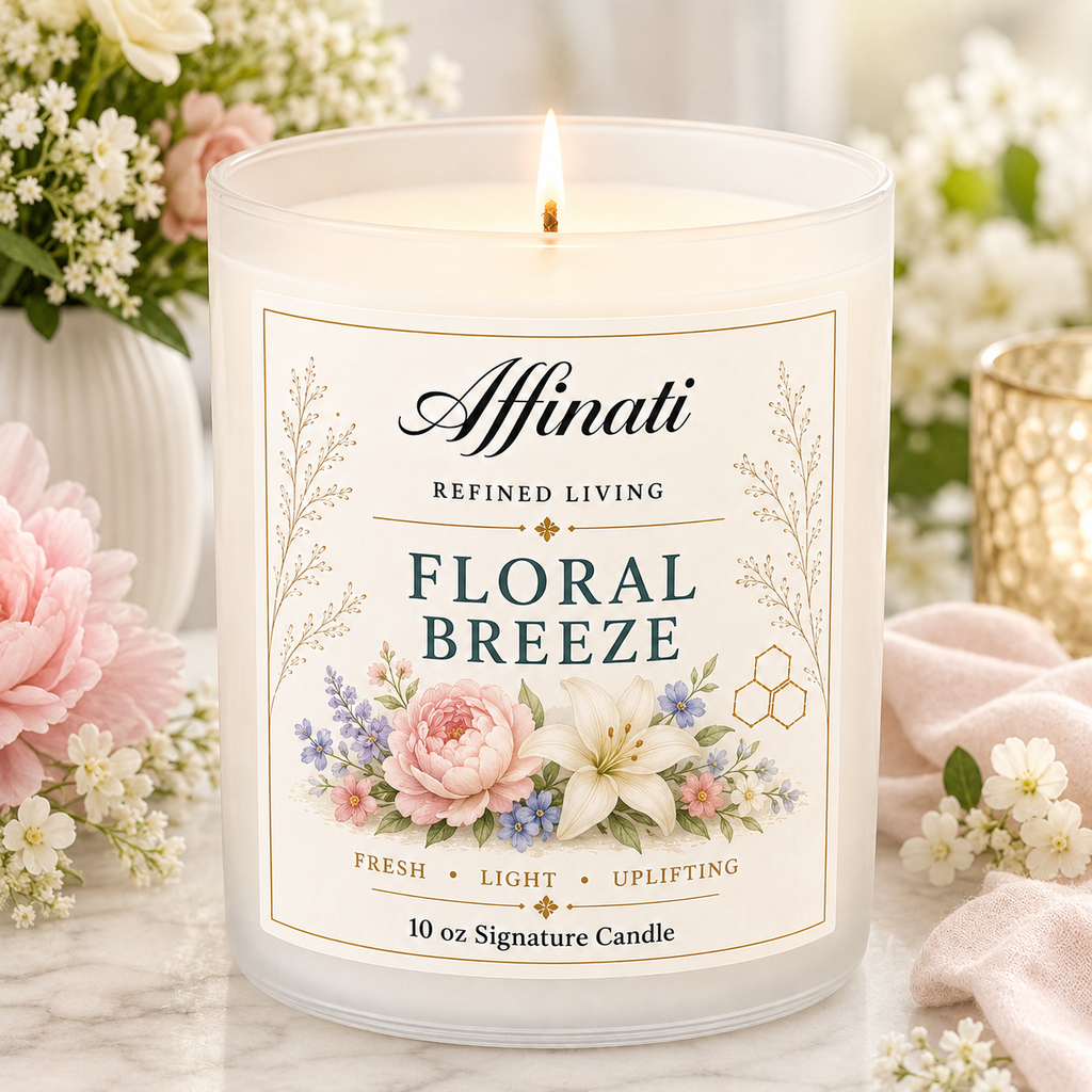 Floral Breeze Signature Candle