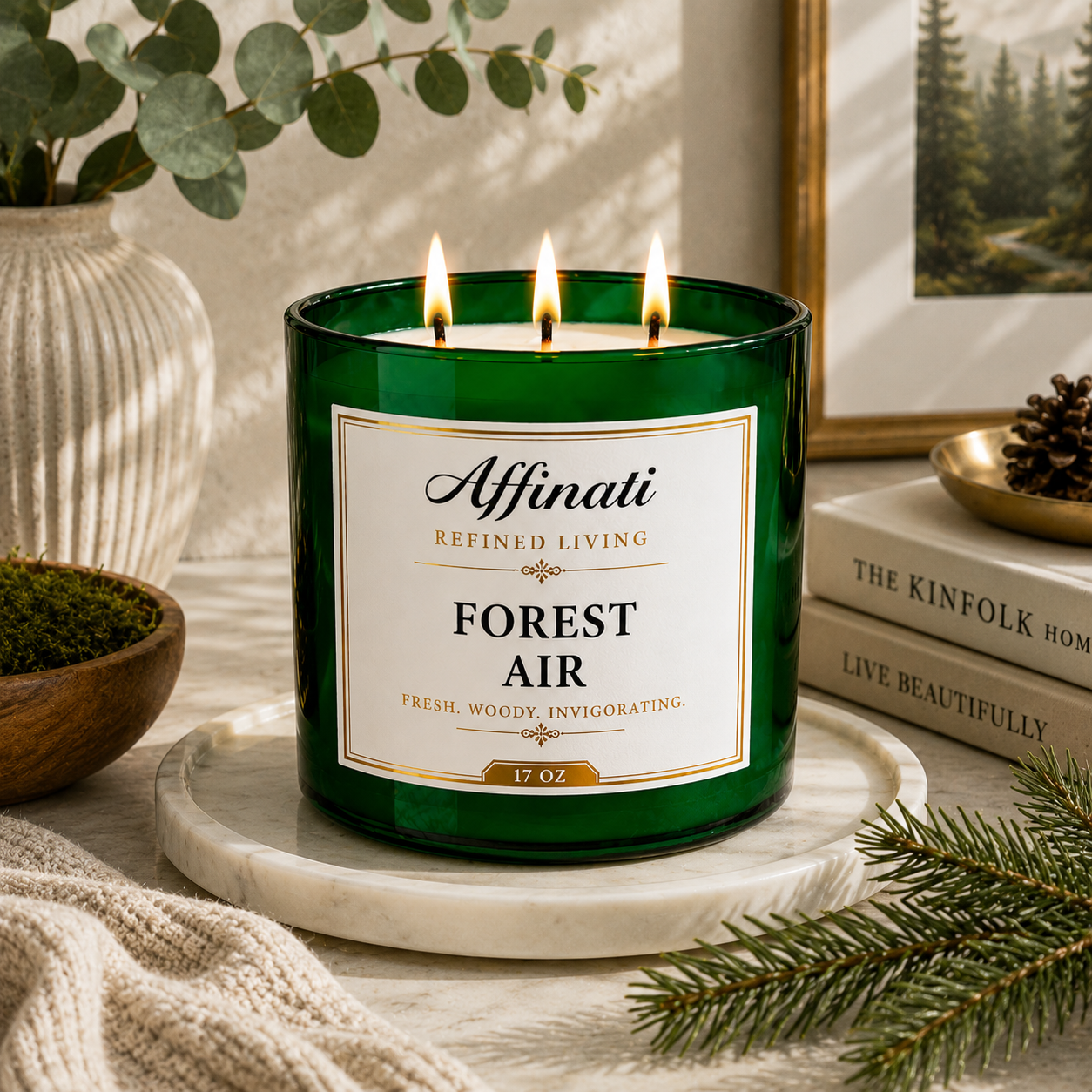 Forest Air 3-Wick Candle