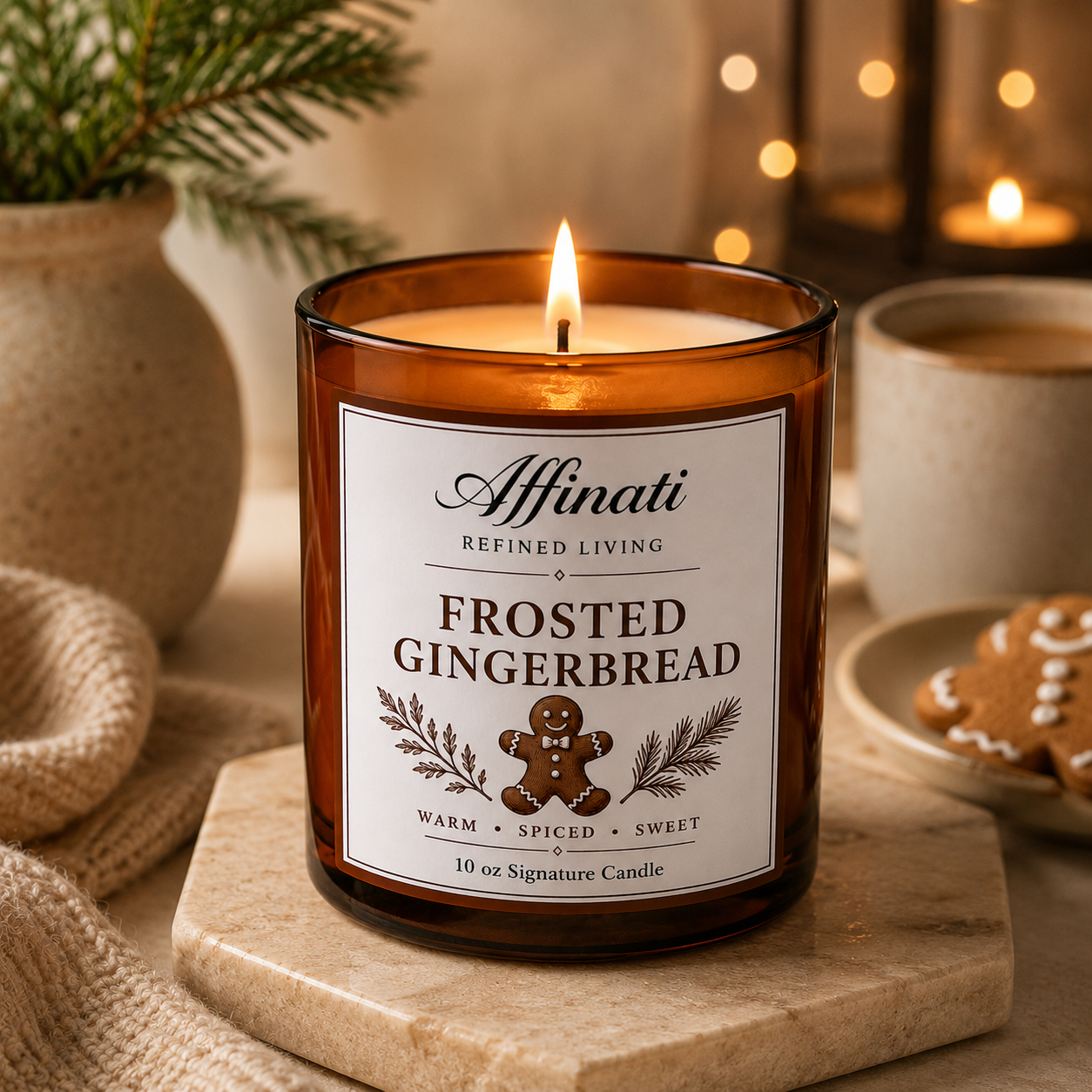 Frosted Gingerbread Signature Candle