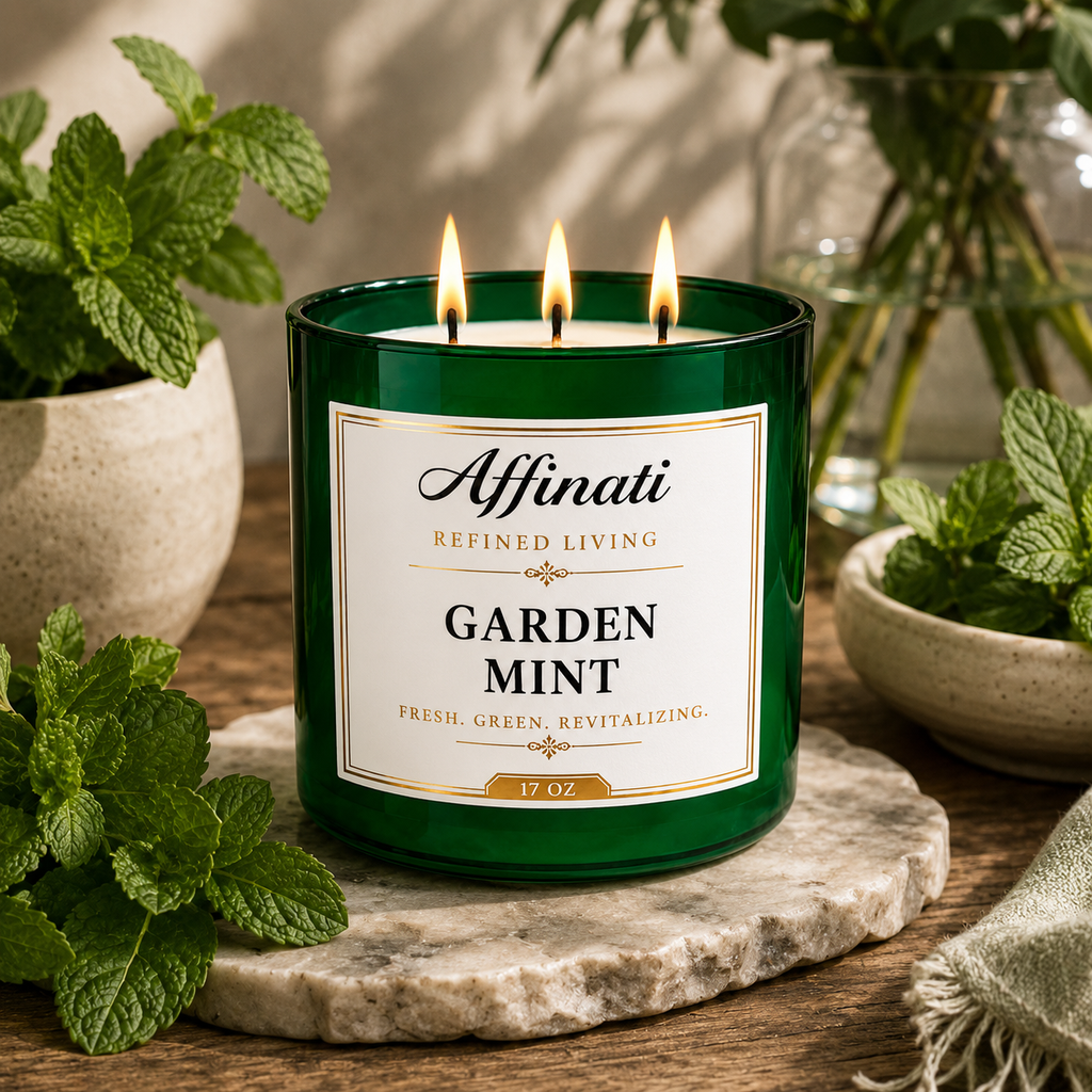 Garden Mint 3-Wick Candle