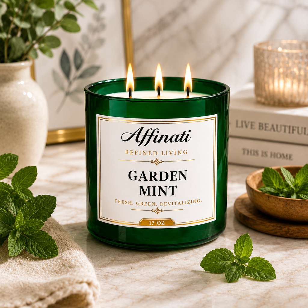Garden Mint 3-Wick Candle