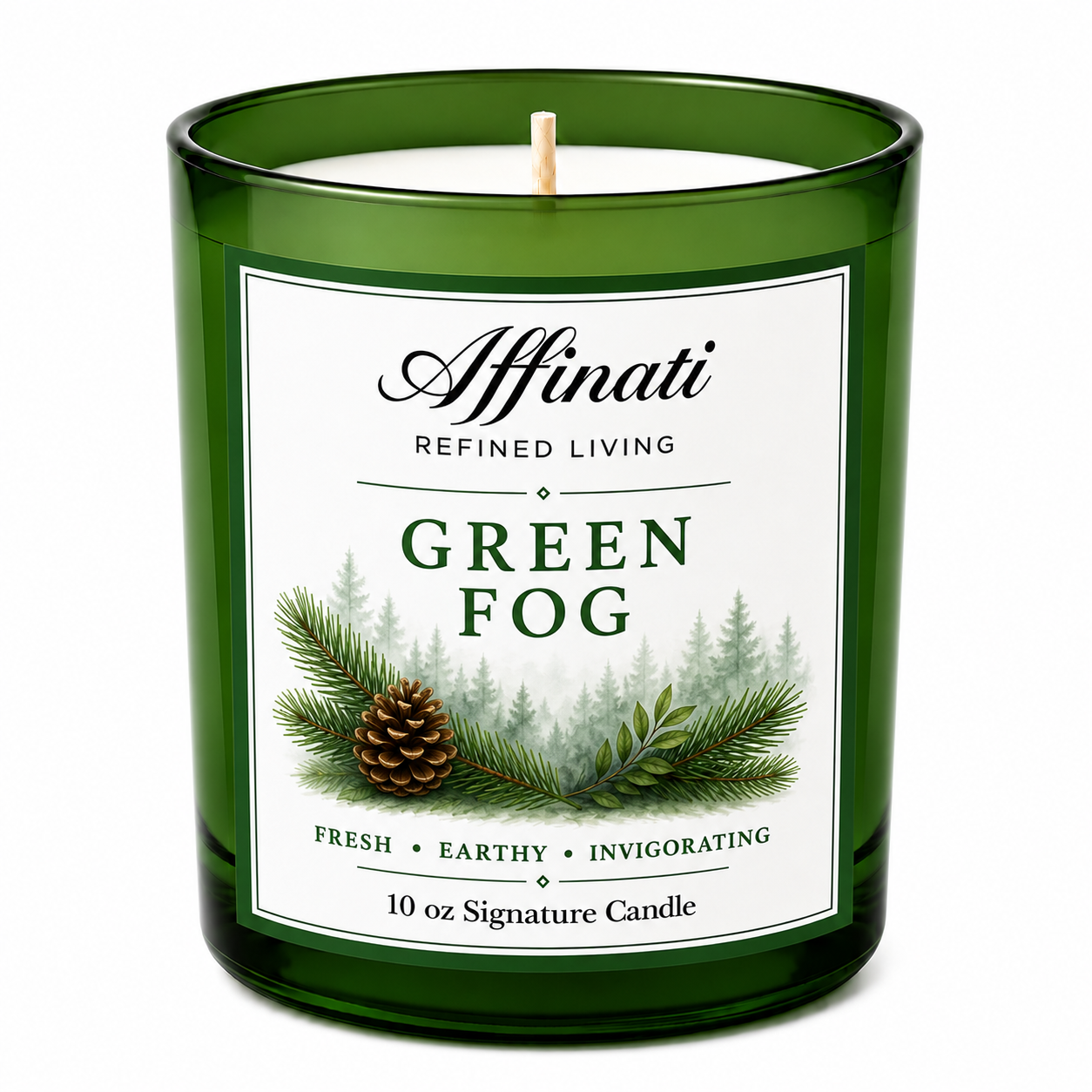 Green Fog Signature Candle