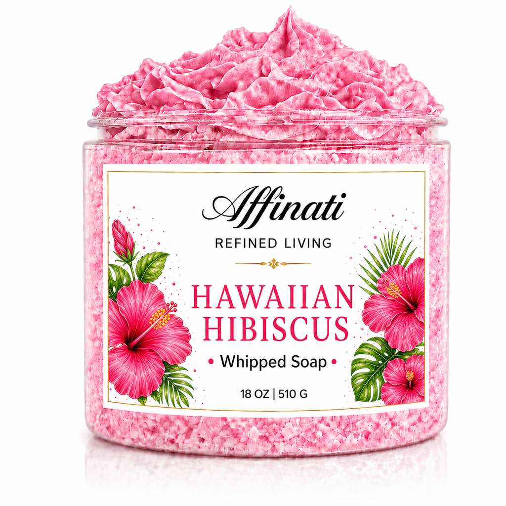 Hawaiian Hibiscus Whipped Soap
