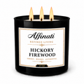 Hickory Firewood 3-Wick Candle