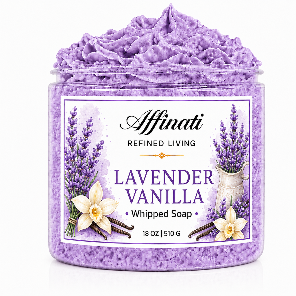 Lavender Vanilla Whipped Soap