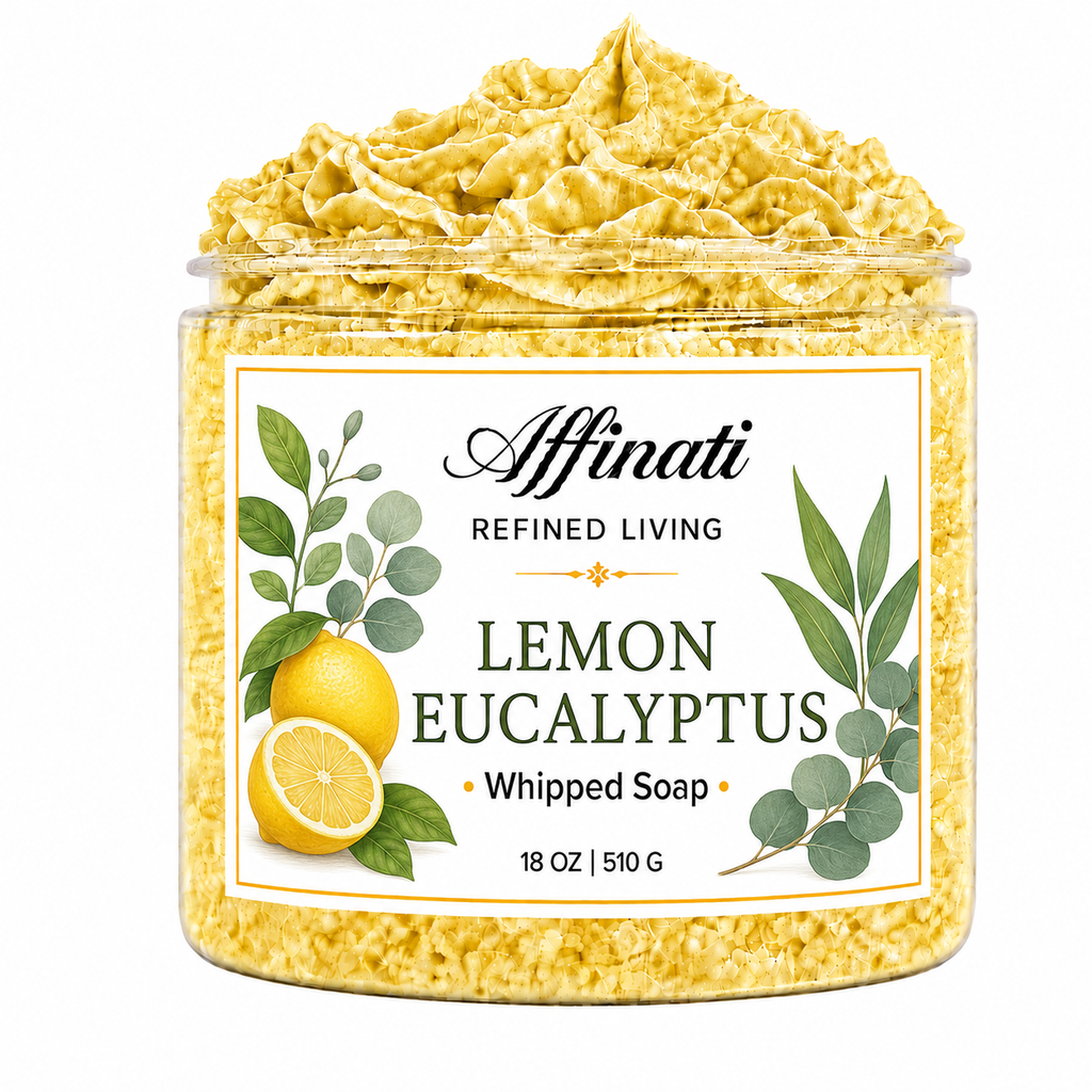 Lemon Eucalyptus Whipped Soap