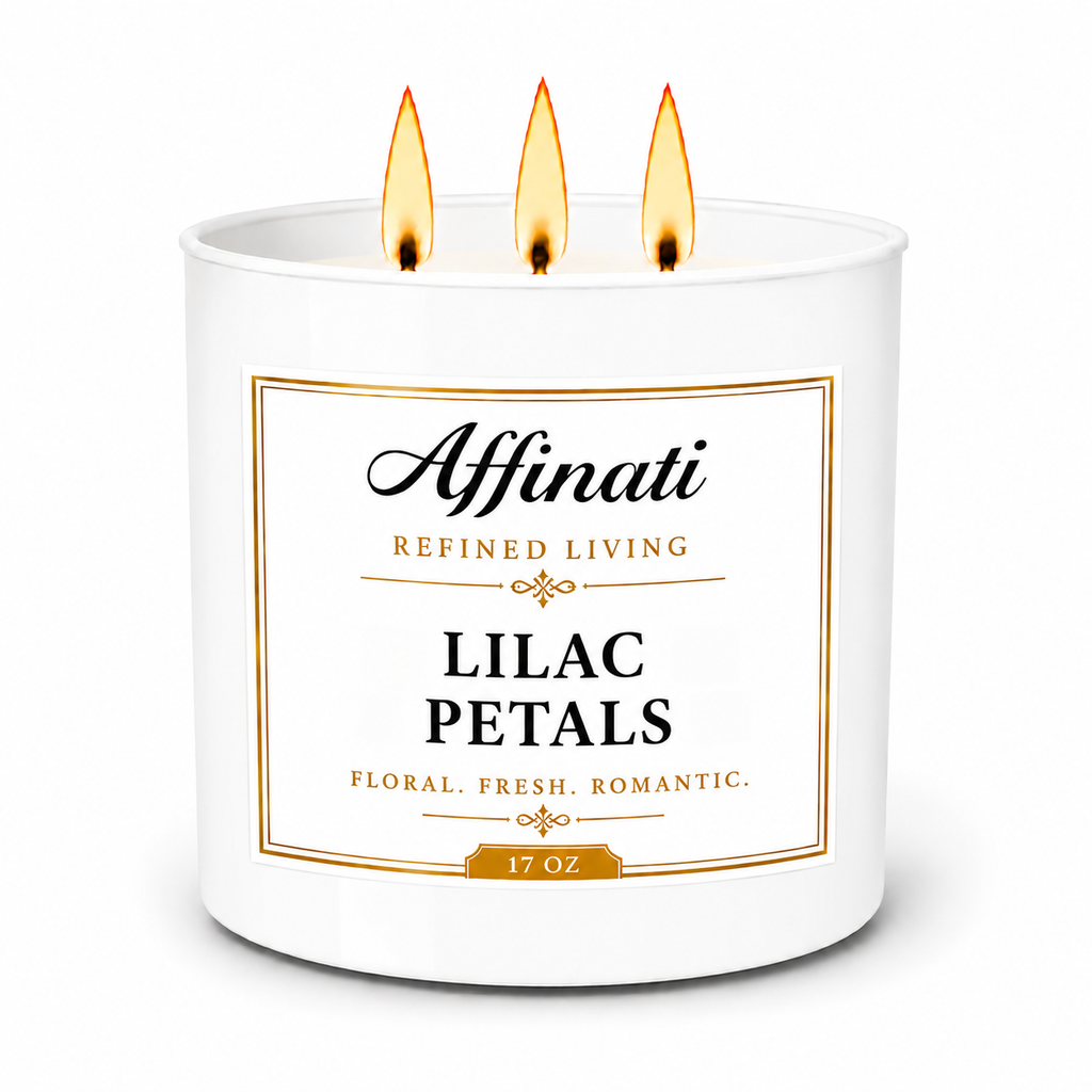 Lilac Petals 3-Wick Candle