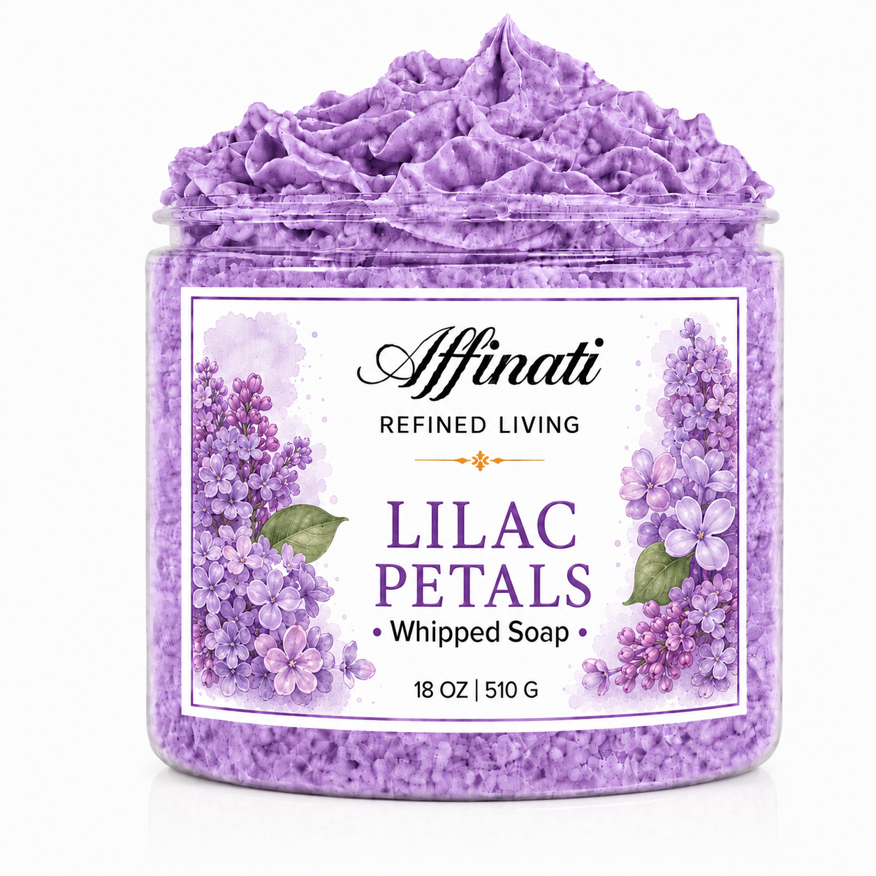 Lilac Petals Whipped Soap