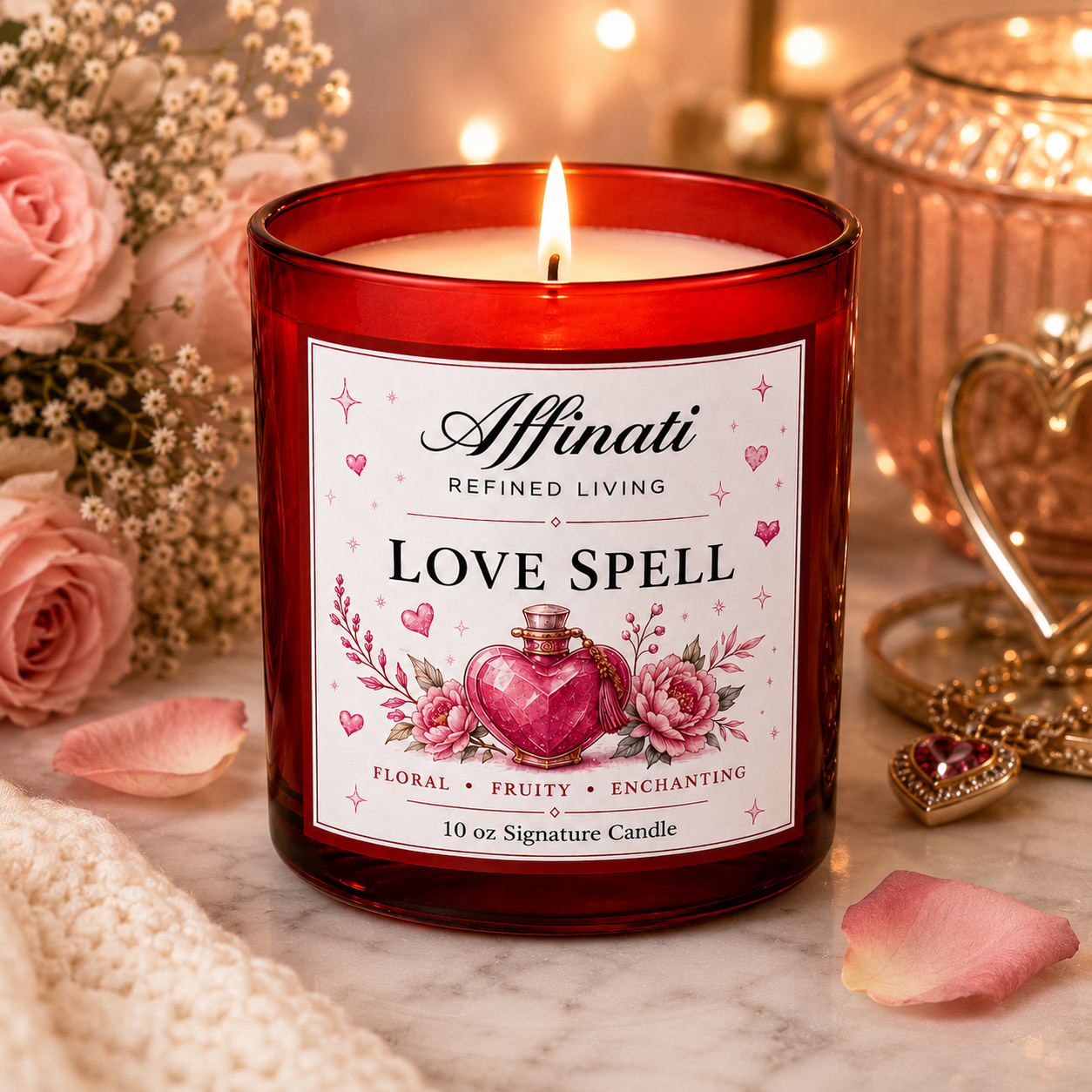 Love Spell Signature Candle