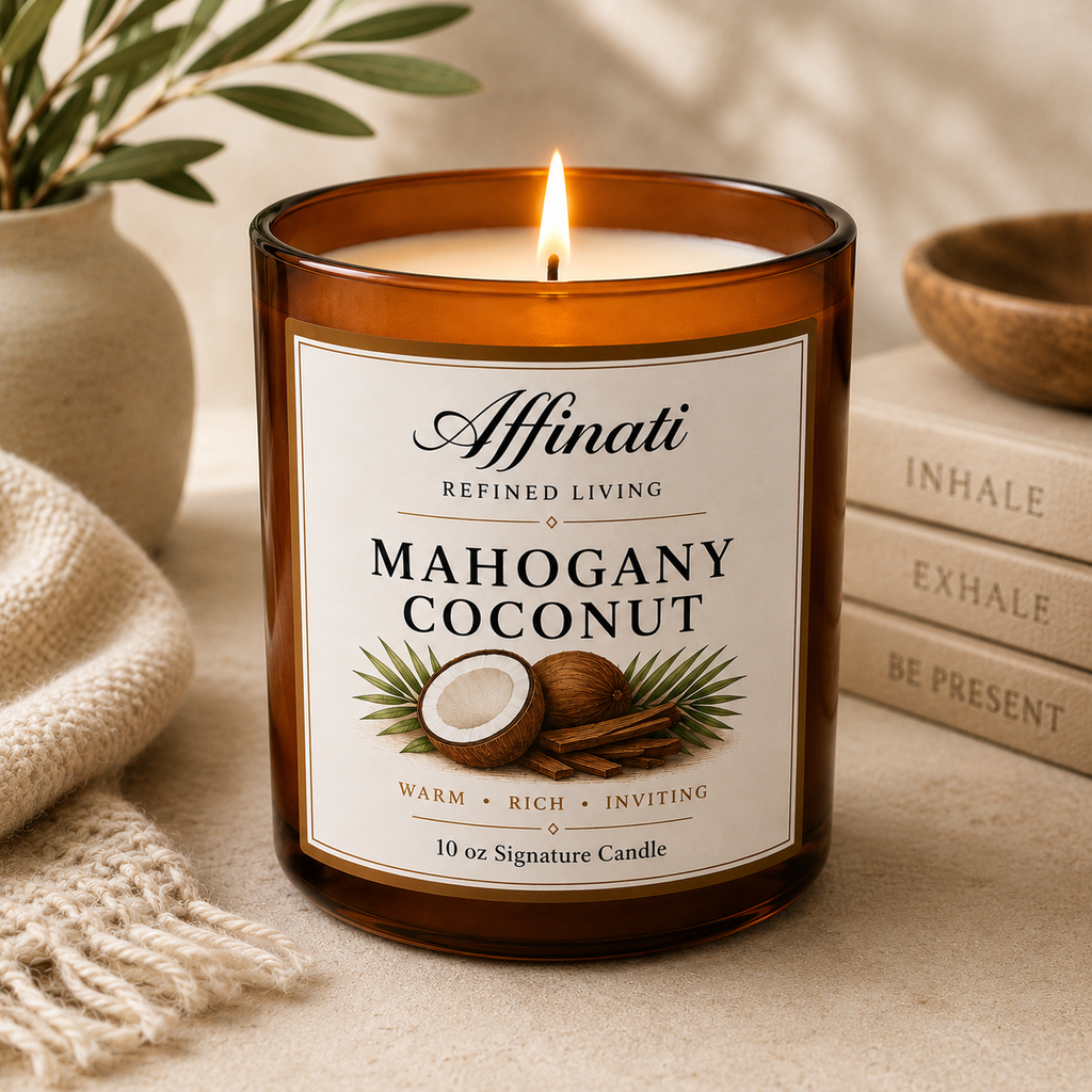 Mahogany Coconut Signature Candle
