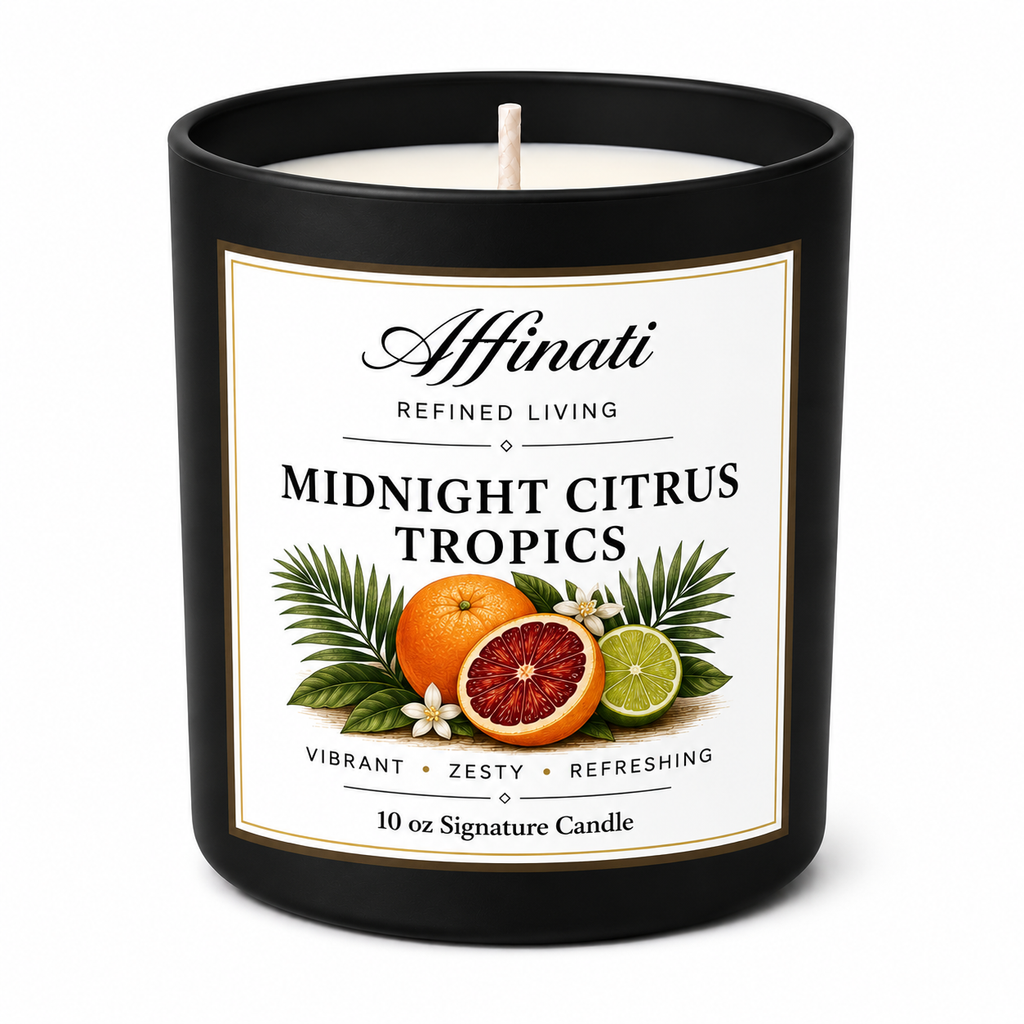 Midnight Citrus Tropics Signature Candle