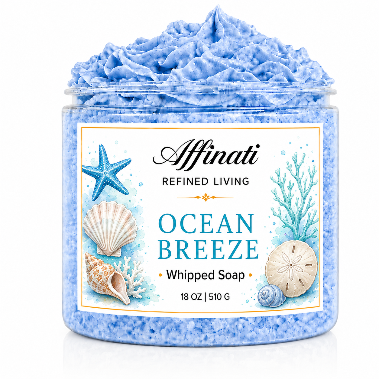 Ocean Breeze Whipped Soap