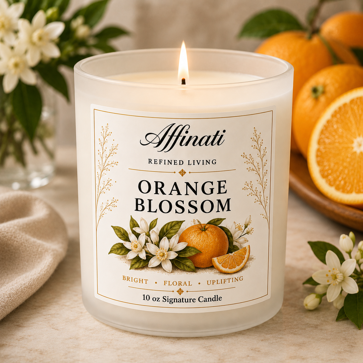 Orange Blossom Signature Candle