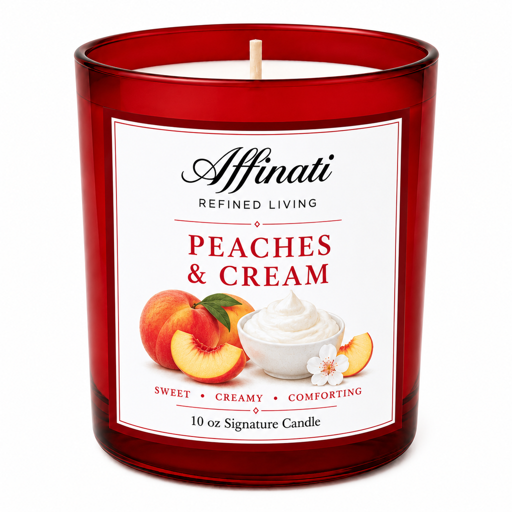 Peaches & Cream Signature Candle