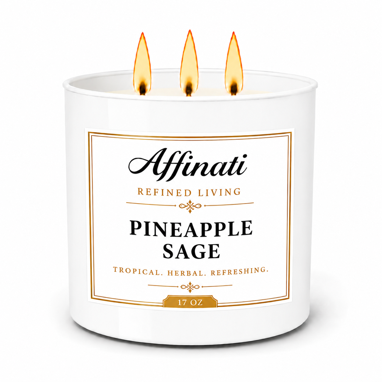 Pineapple Sage 3-Wick Candle