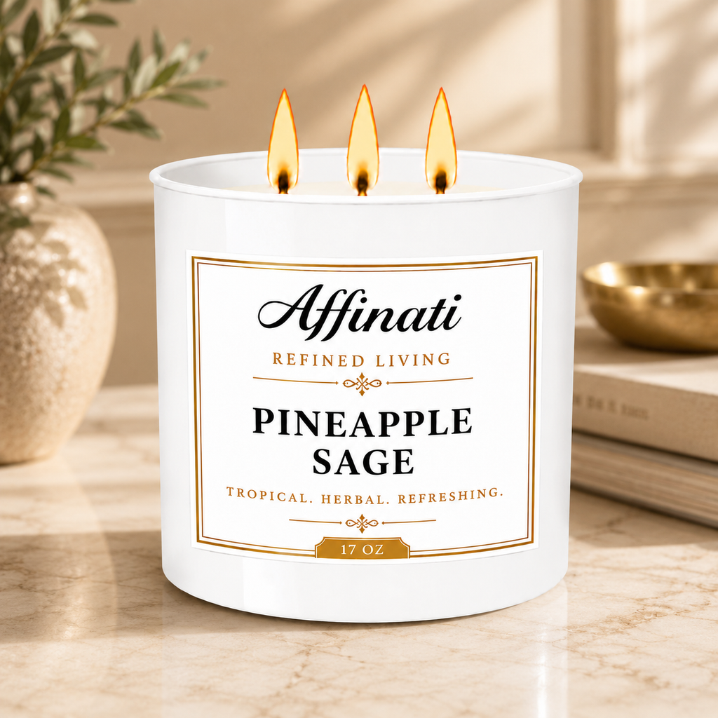 Pineapple Sage 3-Wick Candle