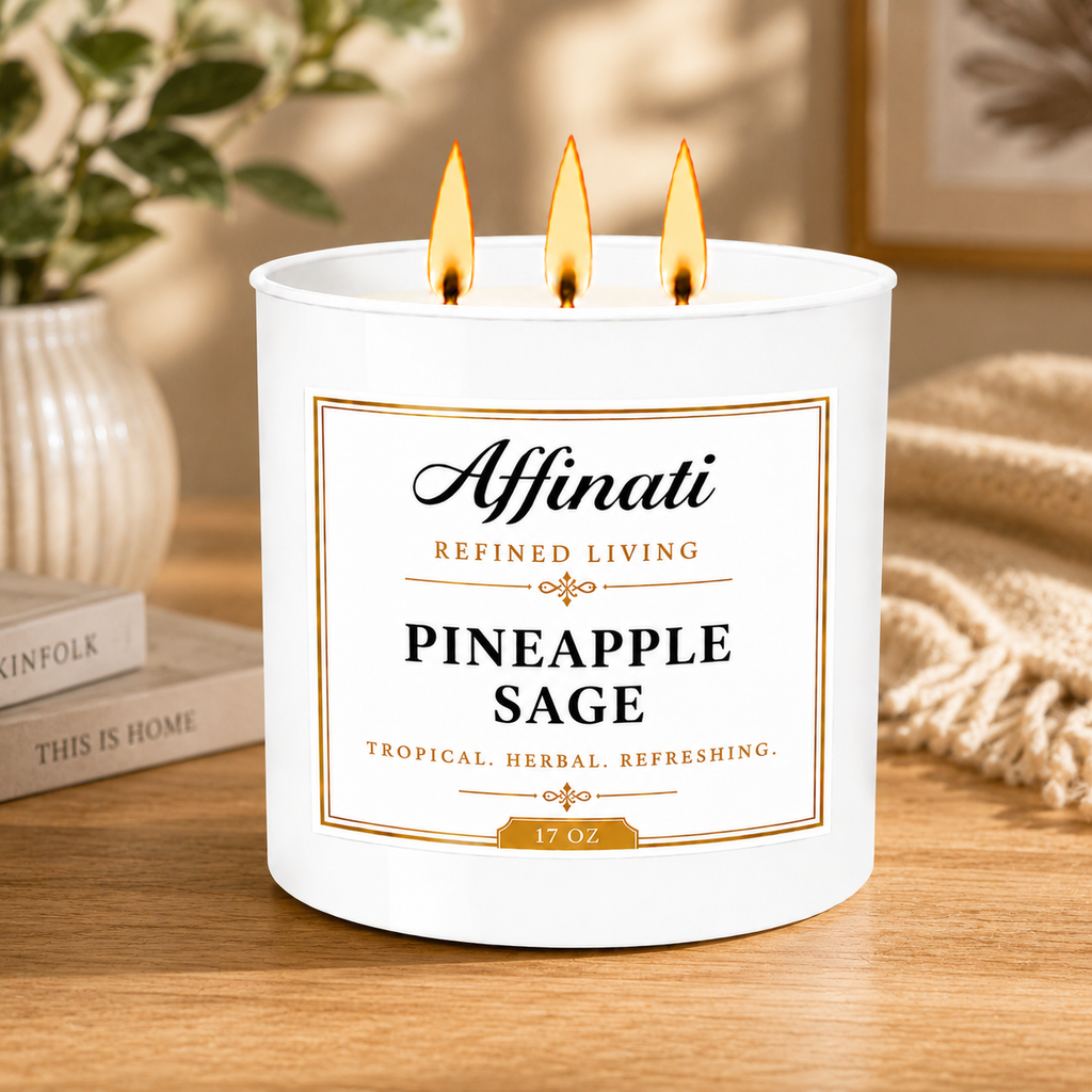Pineapple Sage 3-Wick Candle