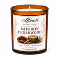 Saffron Cedarwood Signature Candle