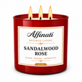 Sandalwood Rose 3-Wick Candle