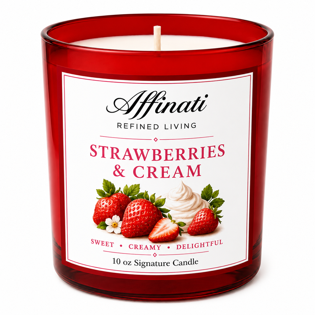 Strawberries & Cream Signature Candle