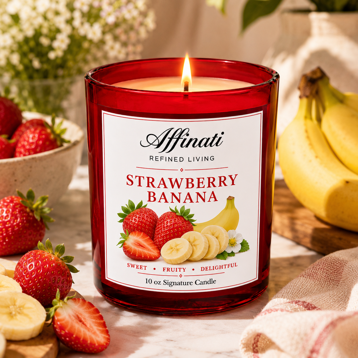 Strawberry Banana Signature Candle