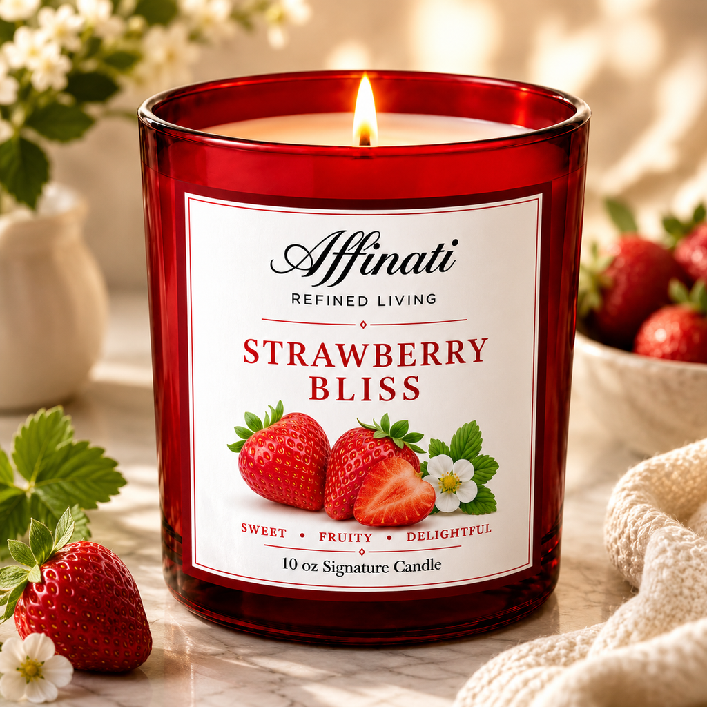 Strawberry Bliss Signature Candle