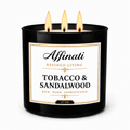 Tobacco & Sandalwood 3-Wick Candle