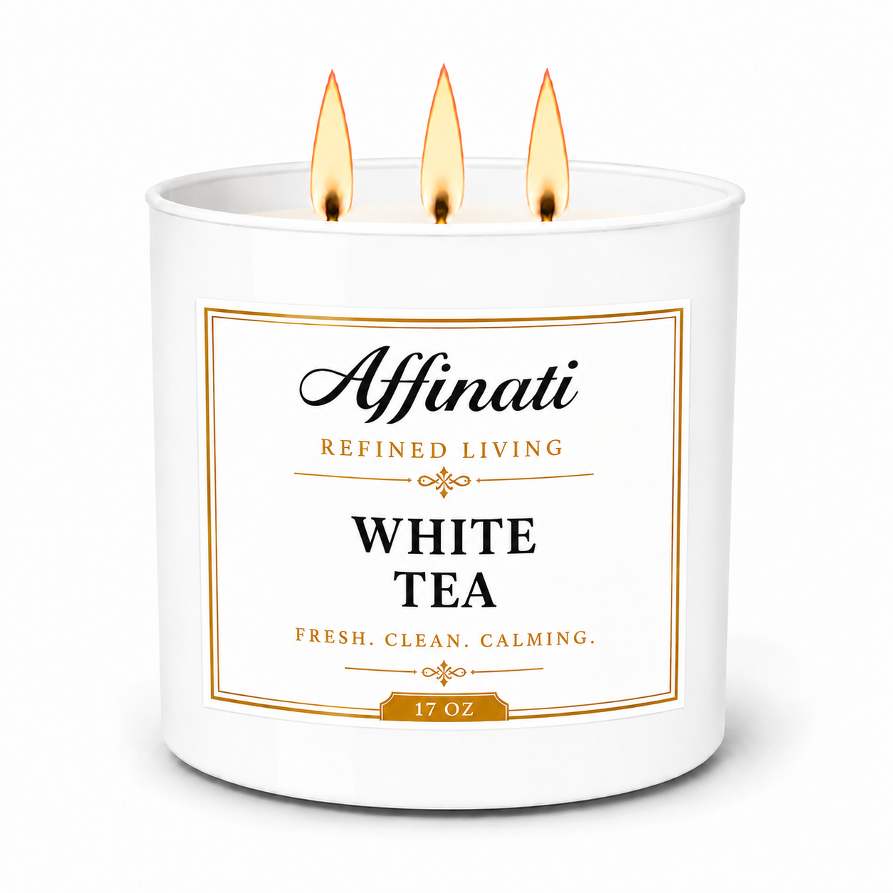 White Tea 3-Wick Candle