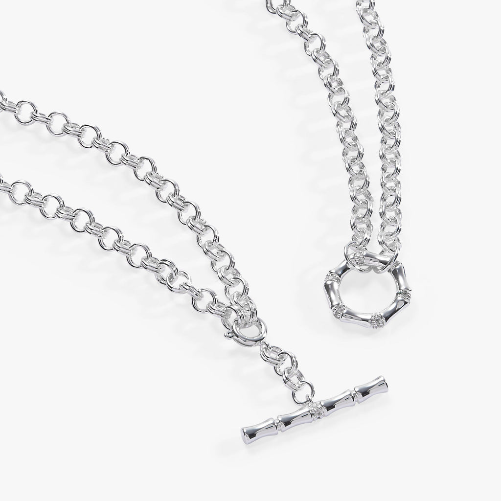 Bamboo Convertible Necklace or Bracelet