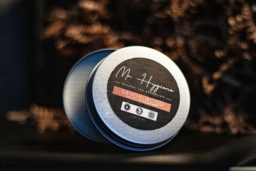 Sandalwood Beard Balm for Men – Shape, Soften & Scent